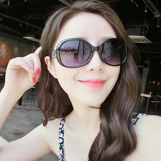 แว่นตากันแดด สองห่วง อินเทรนด์ ย้อนยุค คลาสสิก แว่นตากันแดด แว่นกันแดด แฟชั่น