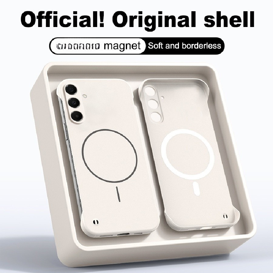 เคสผิวด้าน ชาร์ได้ Magnetic เคสสำหรับ สำหรับ Samsung A17 A07 A16 A56 A15 A35 A55 A05 A14 A24 A34 A54 A04 A13 A23 A33 A53 A73 A03 ฝาครอบกระจายความร้อนปลอก