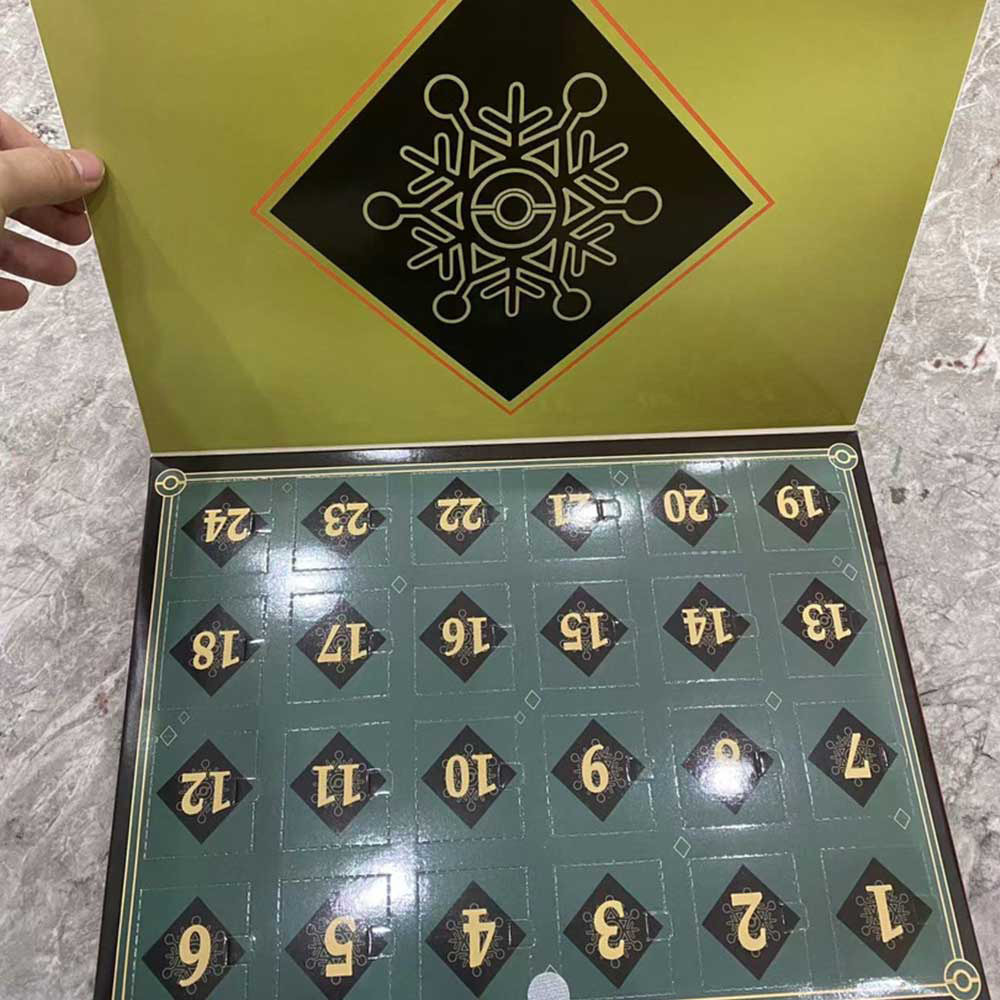 24pcs Pokemon surprise gift box Calendar Blind Box Christmas Gift Surprise Present kids toy