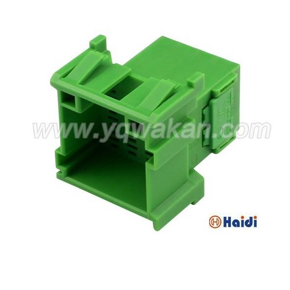 DJ7123YC-3.5-11 สีเขียว 12 หลุม 3.5 Series Car CD Player Connector 12P รวมเทอร์มินัล