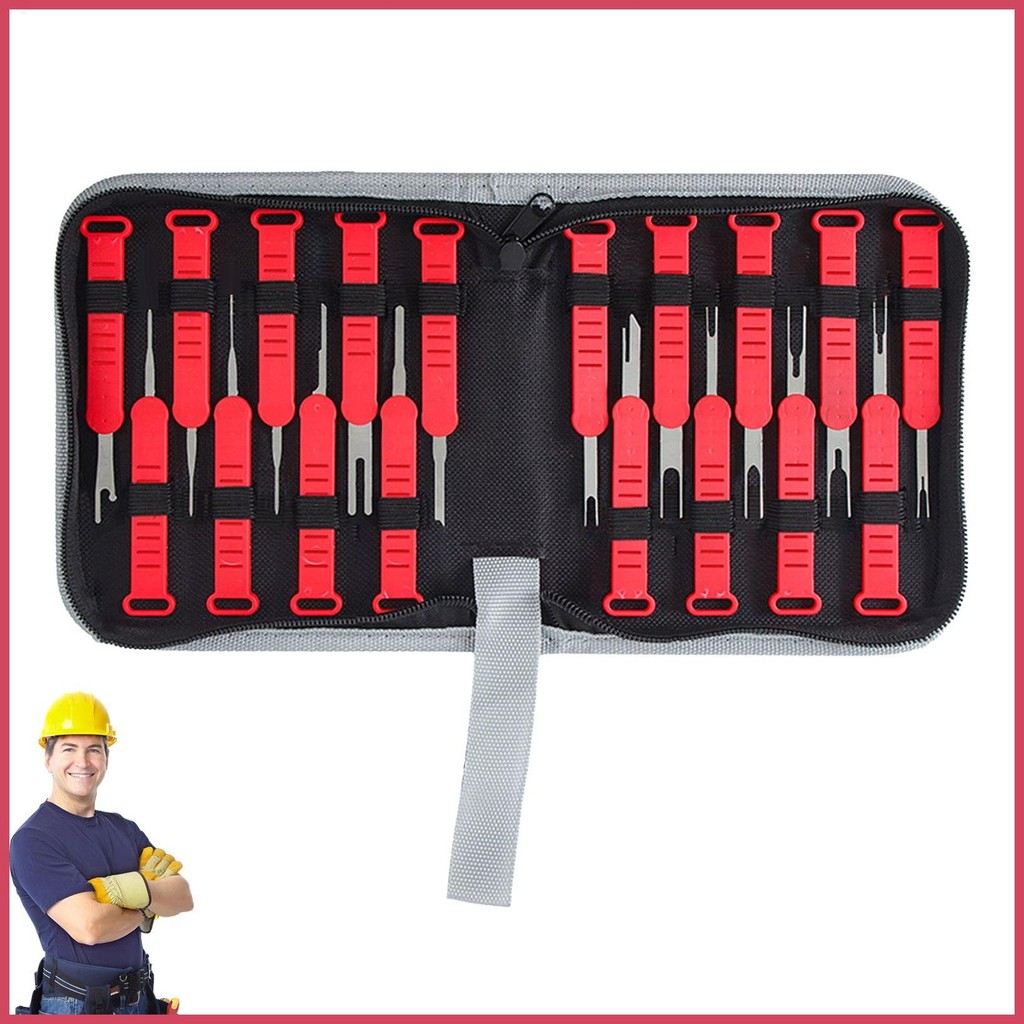 Connector Pin Removal เครื่องมือ Professional Terminal Ejector Kit สําหรับรถยนต์ Pin Extractor เครื่