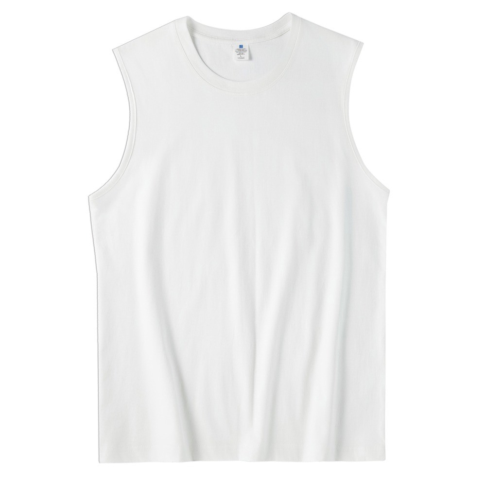 COD 2025S02-210g Solona Loose Fit Tank Top T-Shirt Vest - [M-3XL] Black/White P8 Wine Red P8.5 Packa