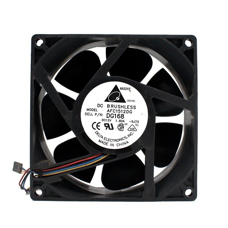 15C Delta * คูลลิ่ง 12V 150501. 80A150 พัดลมปริมาณอากาศขนาดใหญ่ 5DG168M AFC1512DG 799X