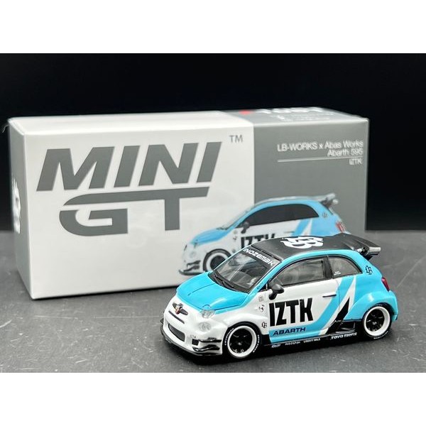 MINIGT Abarth 595 LB-WORKS x Abas Works IZTK