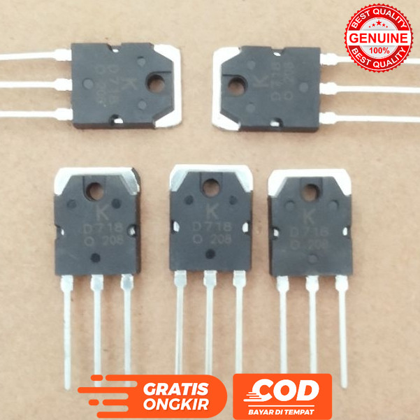 TRANSISTOR IC D718 D 718 LOT 208