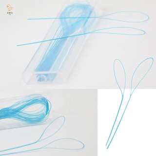 3 แพ็คไหมขัดฟัน Threaders ฟันผู้ถือไหมขัดฟันระหว่างจัดฟันวงเ…