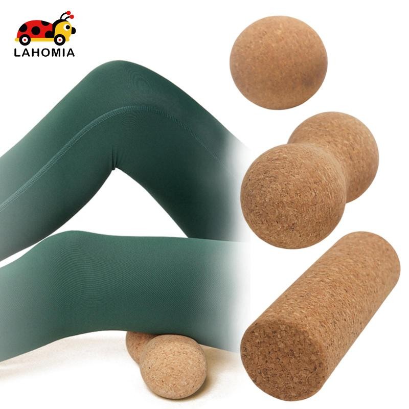 Lahomia 3 ชิ้น Cork Massage Roller Core รูปที่ 5