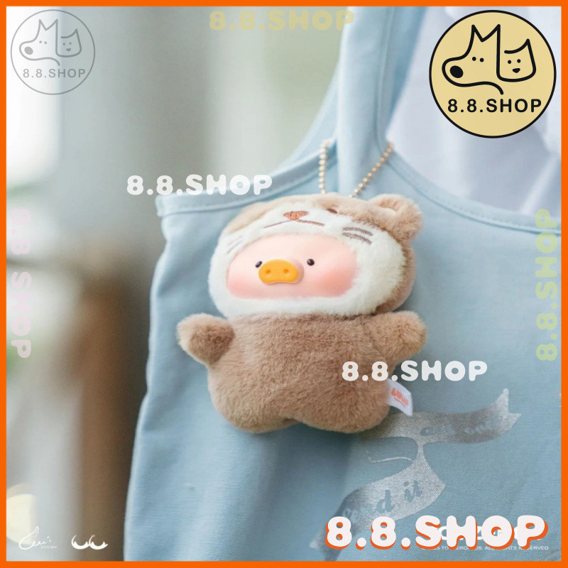 ✨8.8 ร้าน✨หมูกระป๋องของแท้ LuLu Pig Animal Party Forest Theater Series Mystery Box จี้ไวนิล✨มีจําหน่ายสําหรับทางเลือก✨ - รูปที่ 2