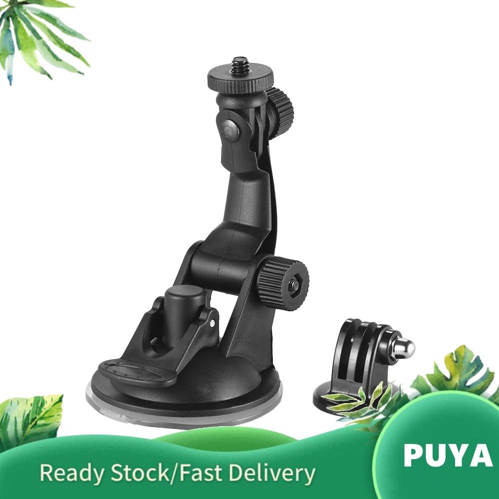 Puya PUYA ACTION CAMICALIOSE ACCENTORIES CAR CAR SUCTION CUP MOINT + TRIPOD ADAPTER สำหรับ 7/6/5/4/Y