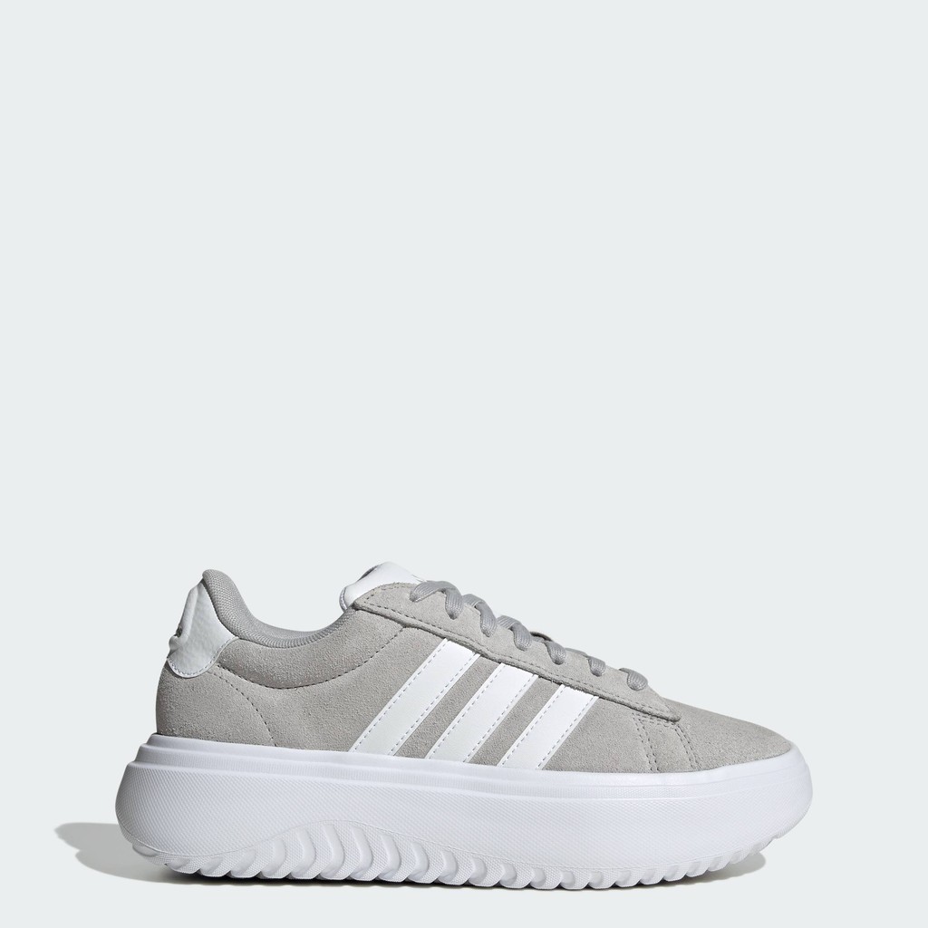 adidas Tennis & Lifestyle Grand Court Platform Shoes Women Grey IE1103