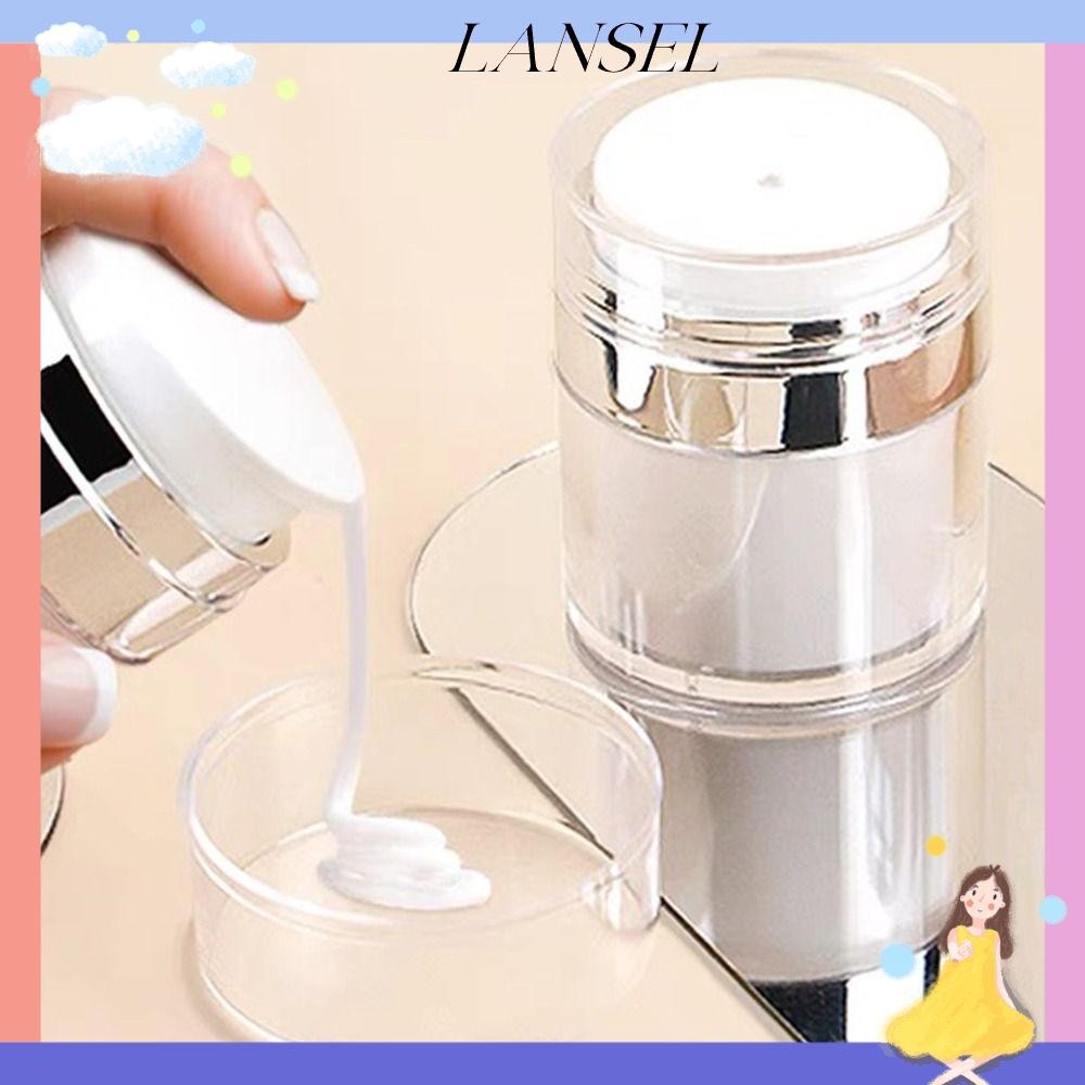 LA Makeup Sub-Bottling Bottle, อะคริลิค 15/30/50/100ml ขวดรีฟิล, Press-On กล่องเครื่องสําอางที่ว่างเ