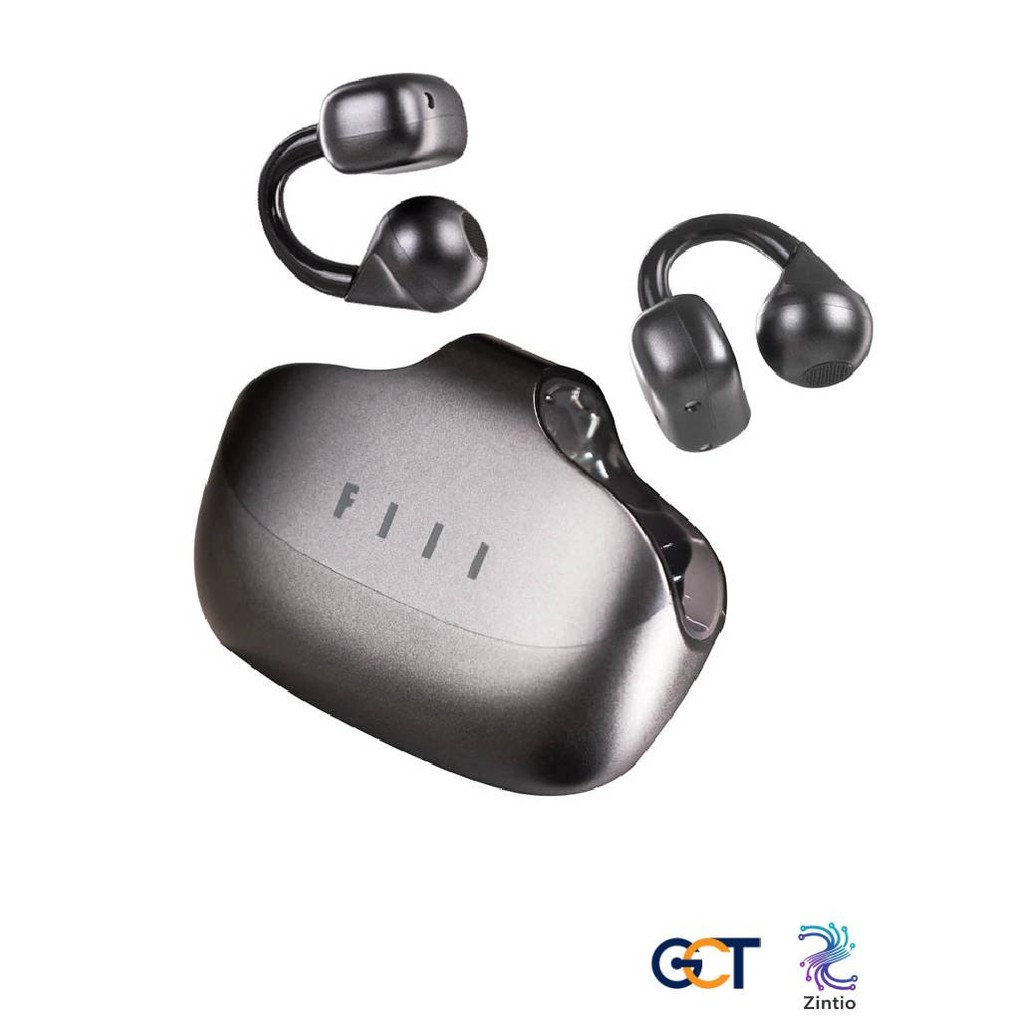 Fill Atom Grey หูฟังไร้สายคลิปหูหูฟังบลูทูธ อายุการใช้งานแบตเตอรี่ยาวนานIPX5 รับประกัน 1 ปี