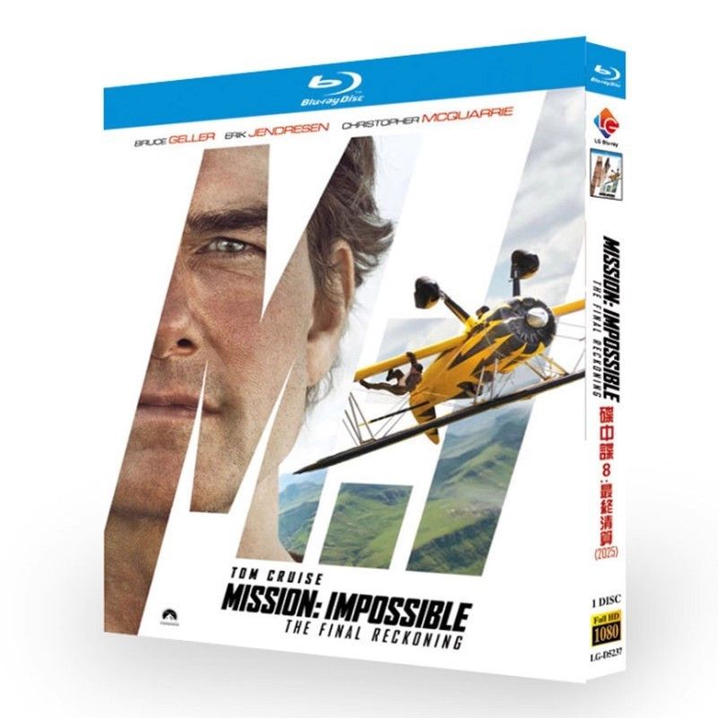Blu-ray Disc American Film Mission: Impossible - The Final Reckoning (2025) 1BD G01