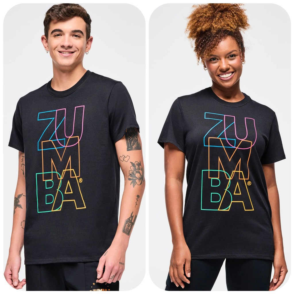 ZUMBA Tops สำหรับผู้หญิง - แขนสั้น ทรงบ็อกซ์ คอเตี้ย สำหรับออกกำลังกายโยคะและวิ่ง