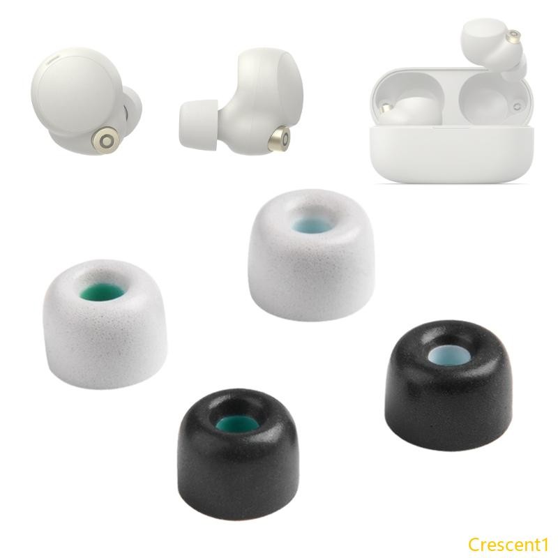 Crescent1 Memory Foam Eartips Cover Filter สําหรับ WF-1000XM4 หูฟัง Eartips เคล็ดลับหู