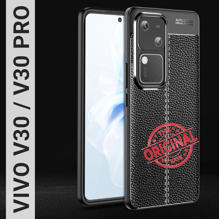 เคส VIVO V30 5G / V30 PRO 5G AUTOFOCUS เคสหนังคาร์บอน