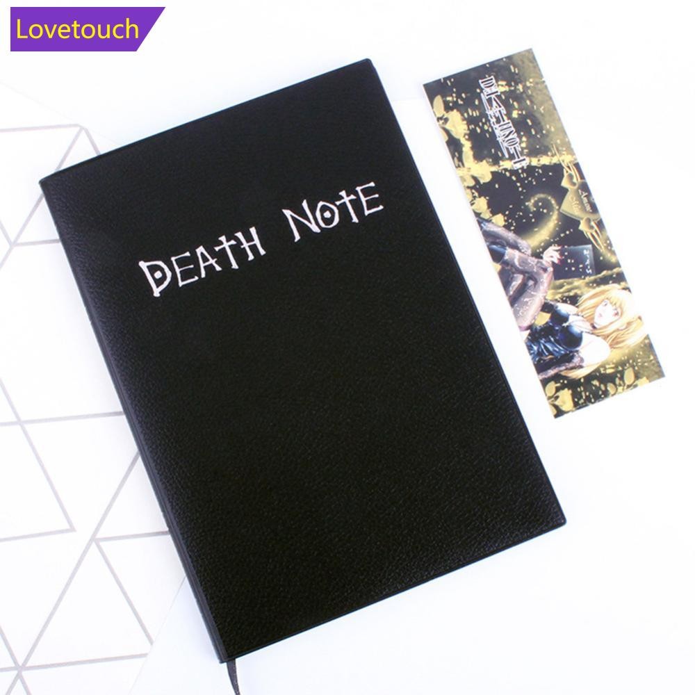 LOVETOUCH ใหม่สะสม Death Note โน้ตบุ๊คโรงเรียนขนาดใหญ่อะนิเมะธีมการเขียน Journal Q2X3