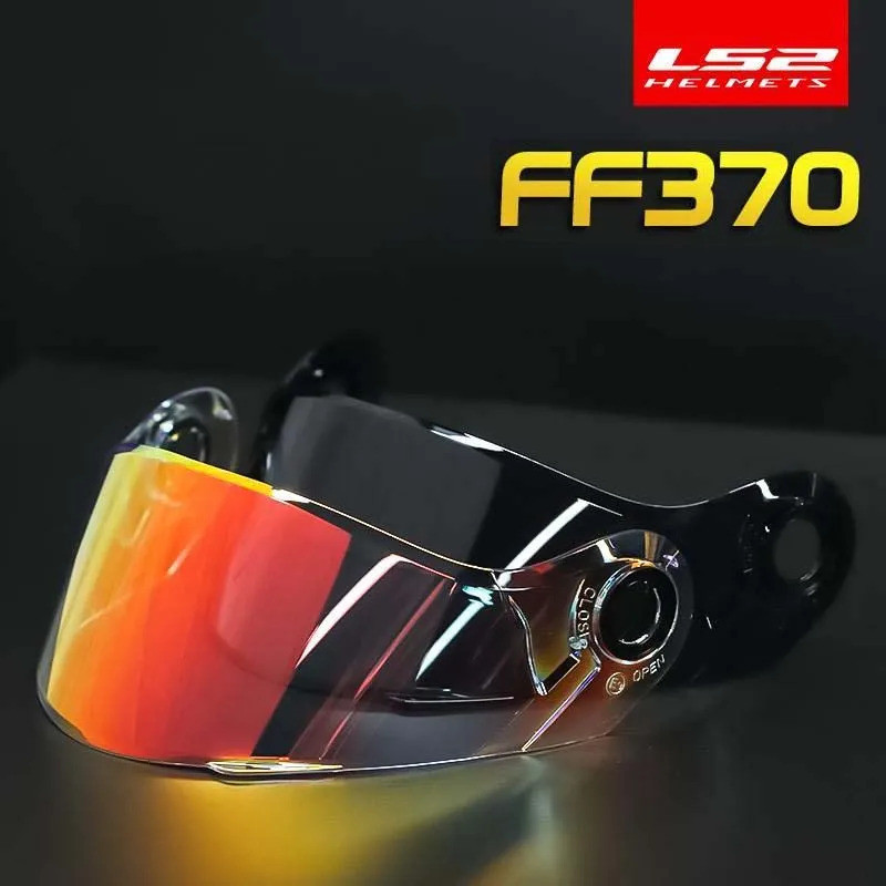 ReadyStockLS2 Ff370 Flip Visor สําหรับหมวกกันน็อคมอเตอร์ไซค์, Lente Antinebla Colorida, หมวกกันน็อคแบบโมดูลาร์เลนส์คู่สําหรับ LS2 FF394 FF386 FF325