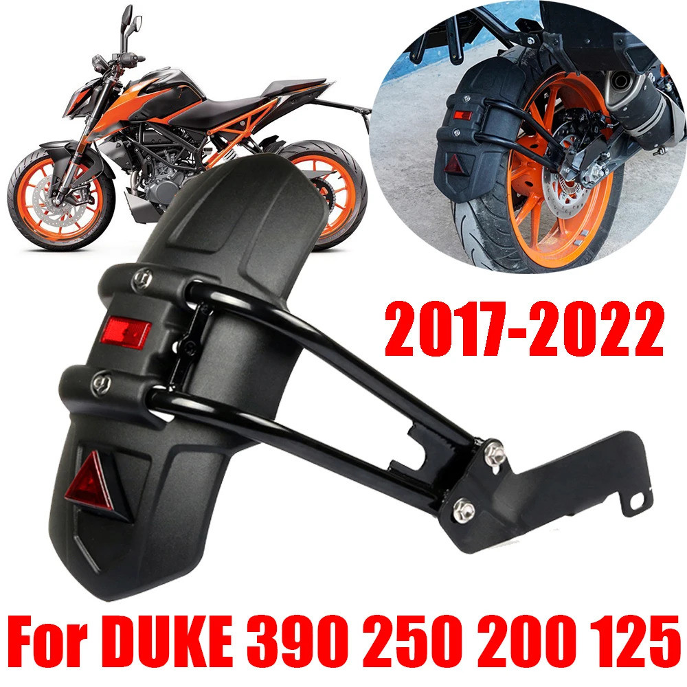 รถจักรยานยนต์ด้านหลัง Fender Mudguard Splash Guard สําหรับ KTM Duke 125 200 250 DUKE 390 DUKE 125DUK
