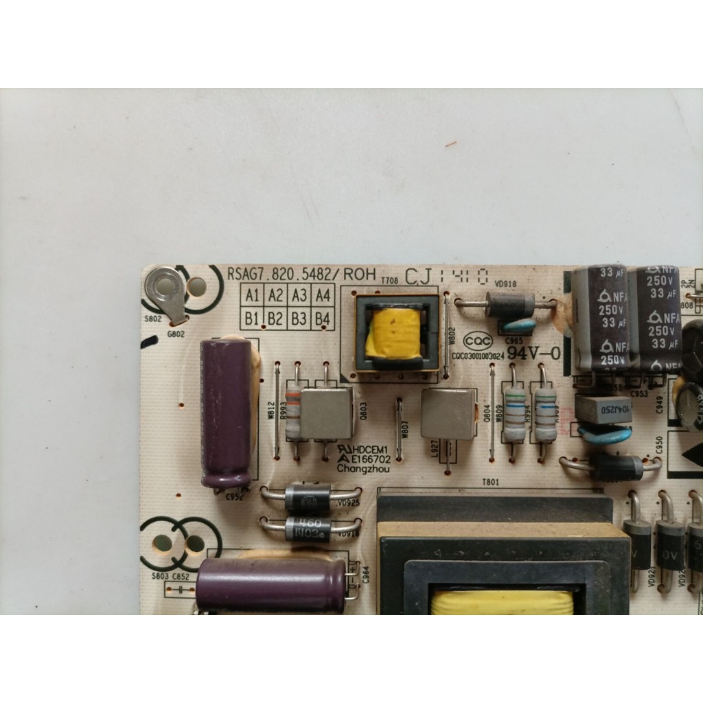 Haixin LED48/50/55K20JD/EC280JD Power Board RSAG7.82/ROH วัด