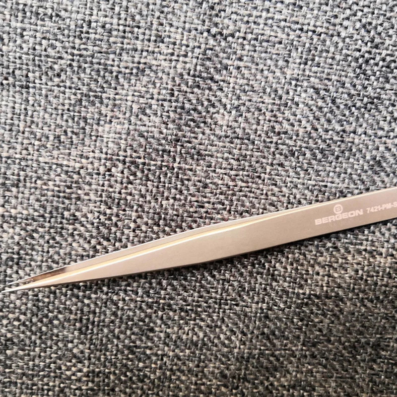 BEGEON 7421-PM-S5 Bronze แหนบความยาว 130 มม.นาฬิกาซ่อมเครื่องมือ CLAMP Movement Parts