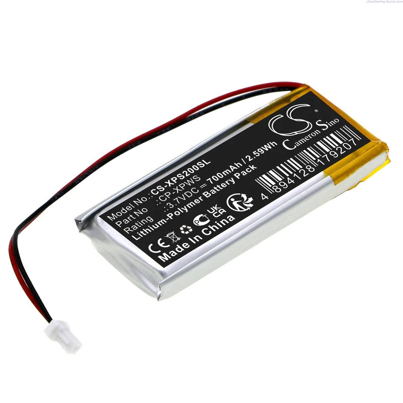 CS-XPS200SL 3.7V 700mAh แบตเตอรี่ CP-XPWS สําหรับ XP Deus WS1, WS2, WS3, WS4, WS5, MI-4 Pinpointers,