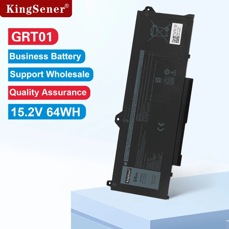 KingSener GRT01 แบตเตอรี่แล็ปท็อปสําหรับ DELL Latitude 5421 5431 5521 5531 Precision 3561 3571 3470 