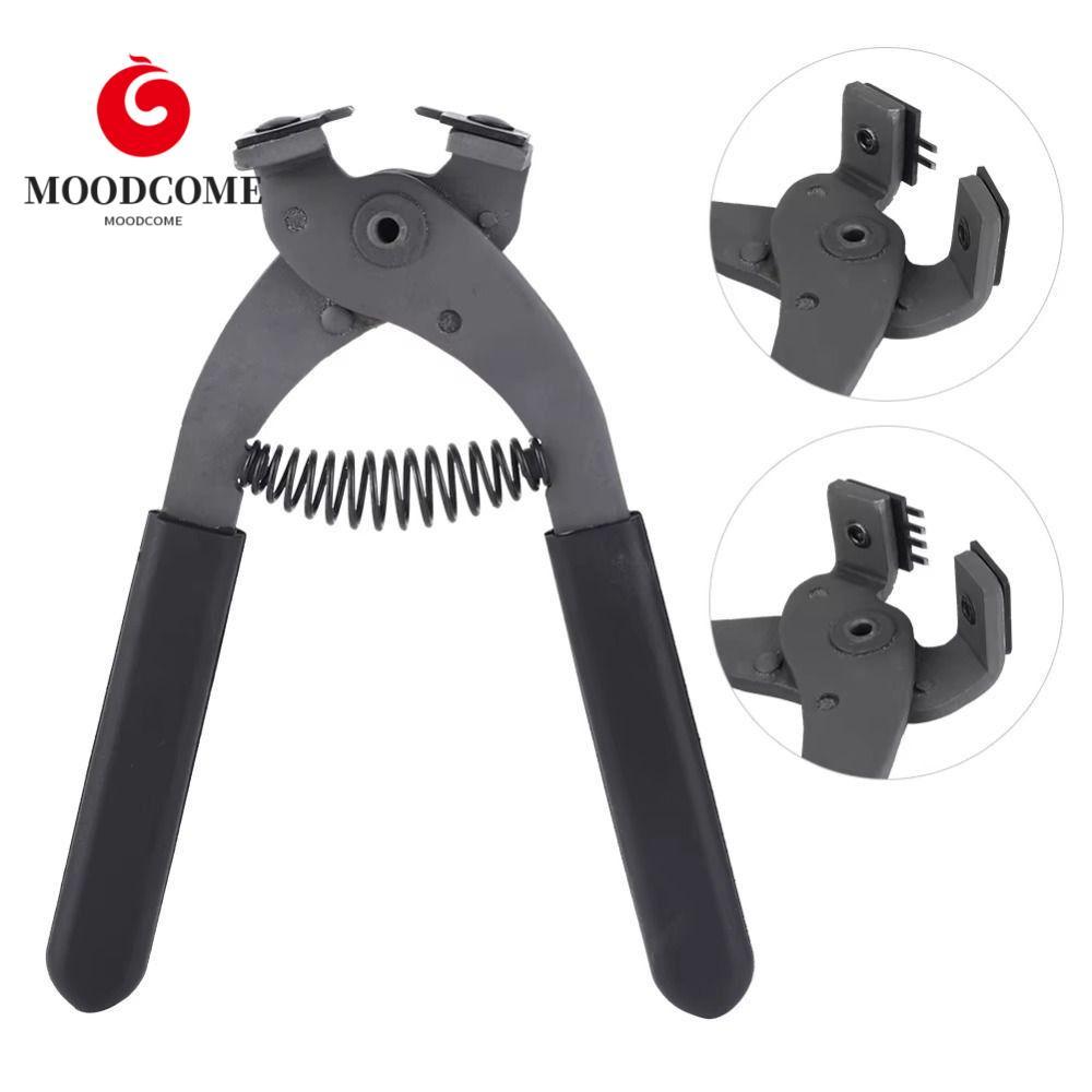 MOODOME Hole Punch คีม, Pking Iron 4 มม.Spacing 2/4 ฟัน Rhombus หนังคีม, มัลติฟังก์ชั่นเหล็กคาร์บอน 