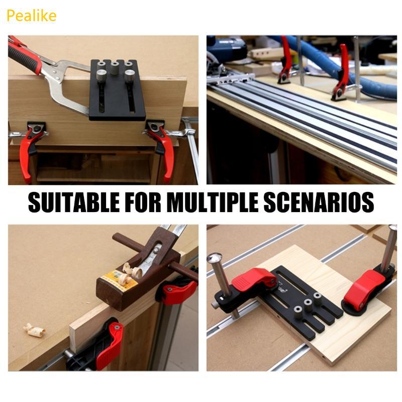 Pealike T Track งานไม้ T-slot สไลด์รางอลูมิเนียม Miter T-Track T-slot Miter Track Jig T สกรูรูติดตั้