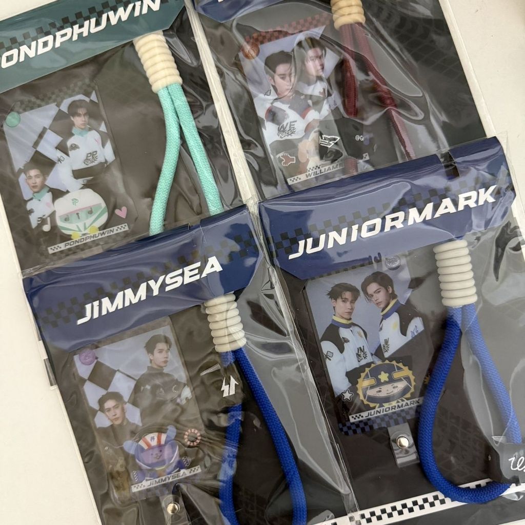 Gmmtv Shop GMMTV LOL2026 พัดลมคอนเสิร์ต Fest Phone Lanyard gmm Jimmy sea Permpoon Wesly Phone Strap 