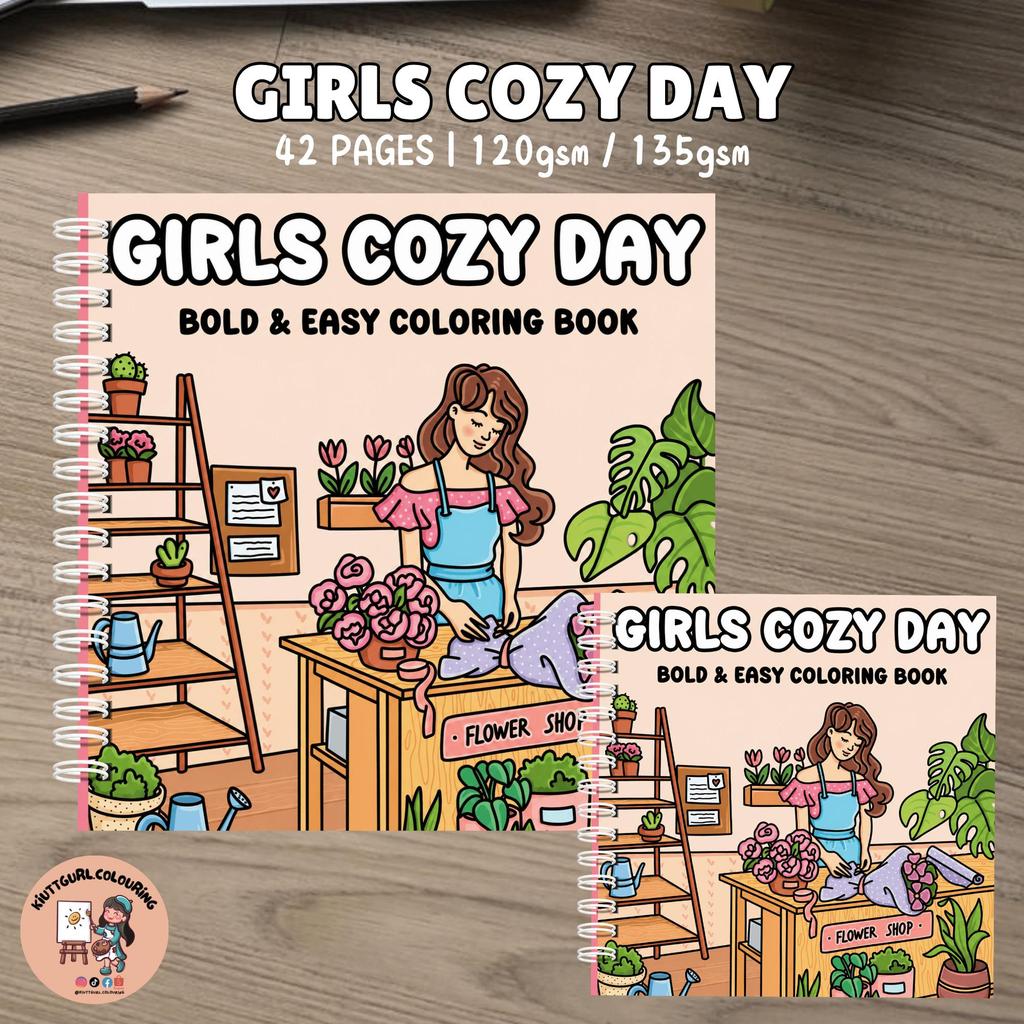 [LASER PRINTED] GIRLS COZY DAY หนังสือคูริ่ง 42 หน้า