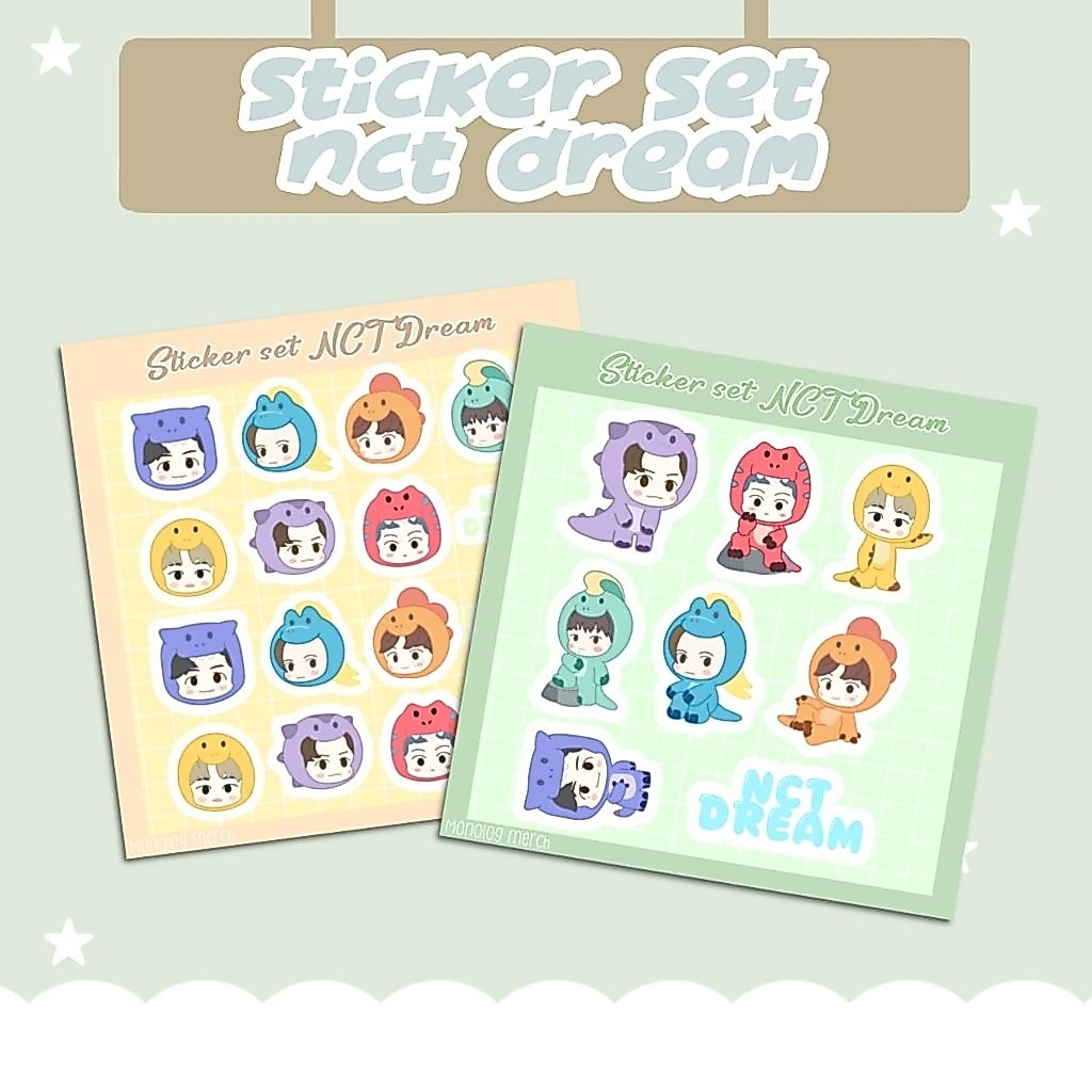 ชุดสติ๊กเกอร์ NCT Dream (ไม่ได้ตัด)