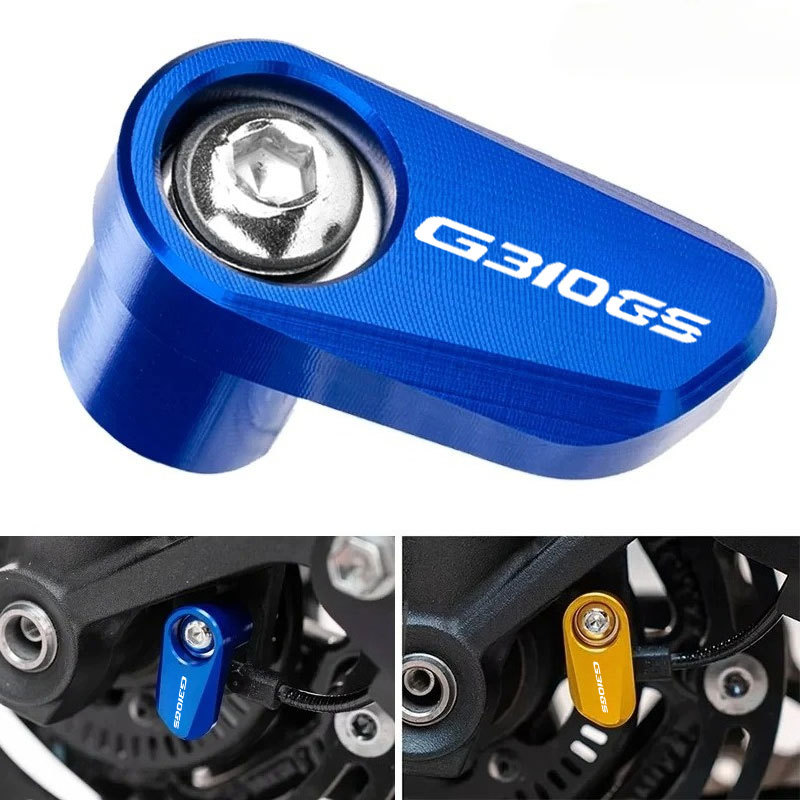 รถจักรยานยนต์ล้อหน้าเซ็นเซอร์ ABS ป้องกันอุปกรณ์เสริมสําหรับ BMW G310GS G310R G310RR G 310 GS R RR G