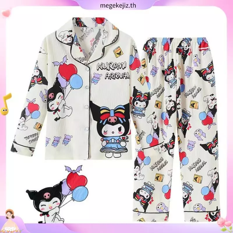 FAIRY_BABYชุดนอนเด็กผู้หญิง 10 ขวบ ชุดนอนเด็ก ชุดนอนคิตตี้ ชุดนอนมายเม ชุดนอนเด็กโต ผู้หญิง 10 12 ปี ชุดนอนชินนาม่อนโรล ชุดนอนแขนยาว ชุดนอน ชินาม่อน ชุดนอนเด็กแขนยาว ชุดนอนคุโรมิ ชุดนอนเด็กหญิง ชุดนอน sanrio ชุดนอนคุโรมิเด็กผู้หญิง ชุดนอนแขนยาวขายาวเด็ก thumbnail 6