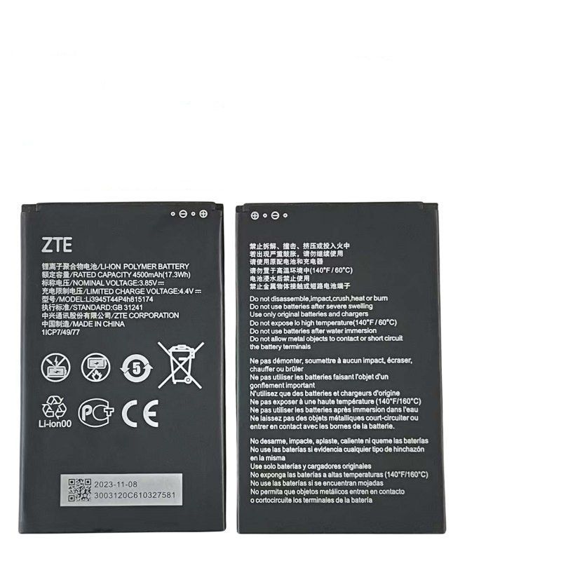 เหมาะสําหรับ ZTE MU5001 แบตเตอรี่ใหม่เอี่ยม LI3945T44P4H815174 แบตเตอรี่เราเตอร์ MU5002