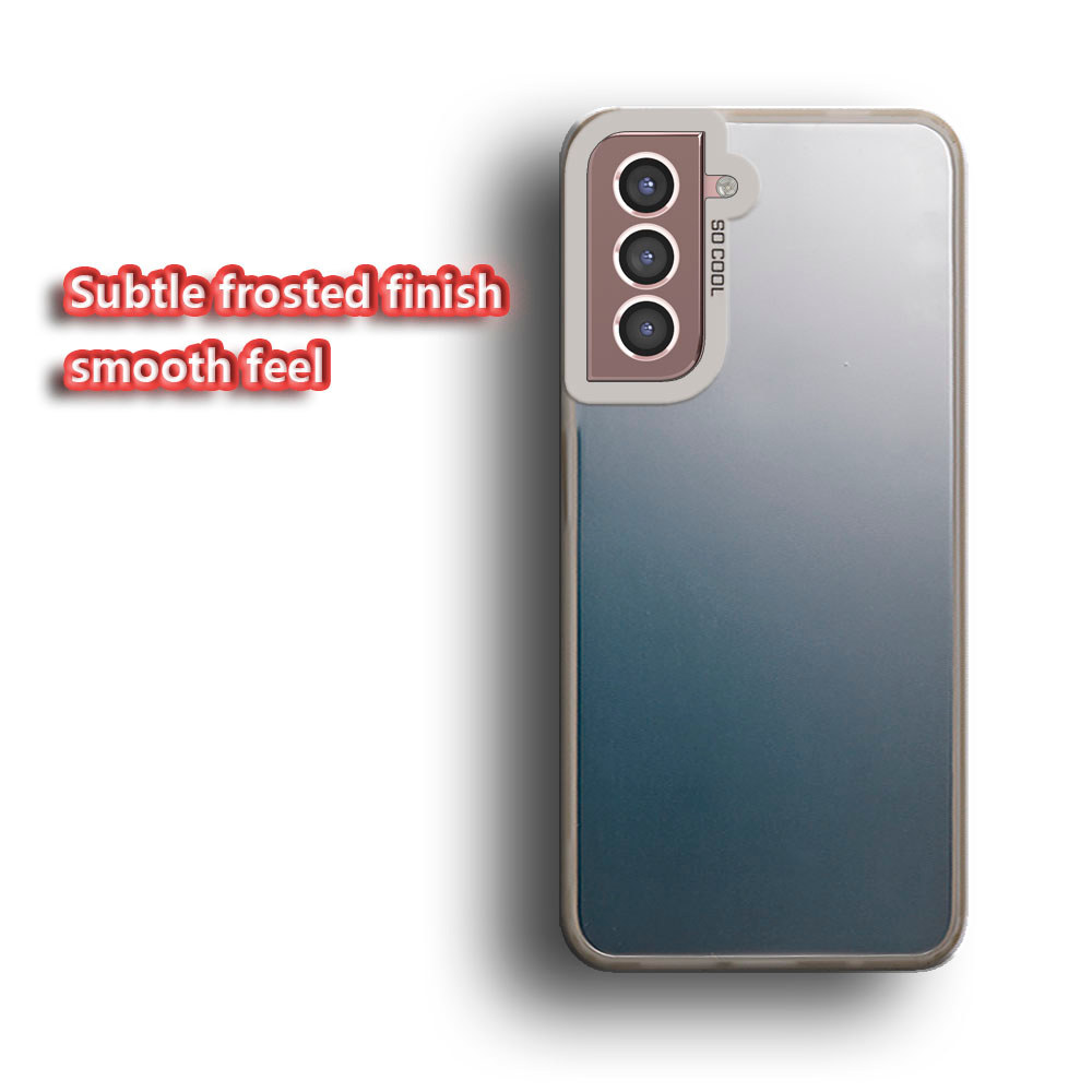 SAMSUNG สําหรับSamsung Galaxy S21 4G S21+ FE 5G SM-G996B DS SM-G990F G991B DS Slim Fitซิลิโคนนุ่มกรณีเลเซอร์เนื้อต้านเชื้อแบคทีเรียกันกระแทกNon-Yellowing