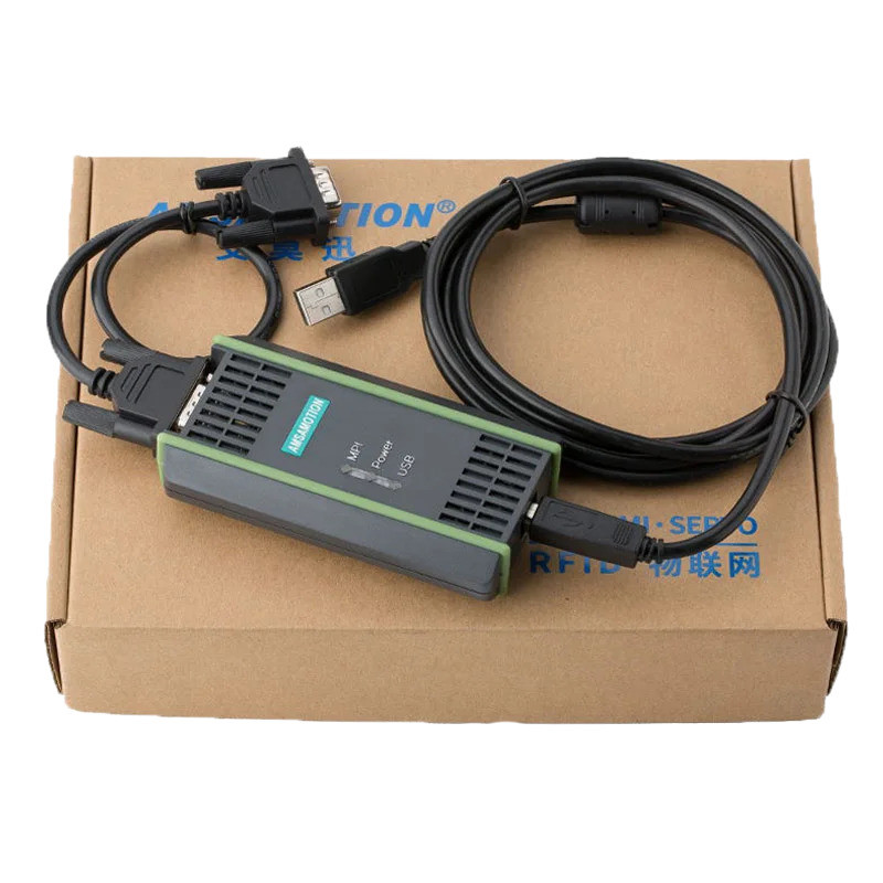 6ES7 972-0CB20-0XA0 สายการเขียนโปรแกรม USB-MPI สําหรับ Siemens S7 200/300/400 PLC USB ถึง MPI/DP/PPI