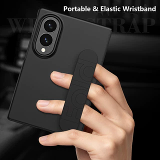 Ultra-Thin Matte สายรัดข้อมือยืดหยุ่นสําหรับ Samsung Galaxy Z พับ 8 พับกว้าง 8 Ultra Fold8 กว้าง Fold7 พับ 7 6 5 4 3 5G ป้องกันกันกระแทก