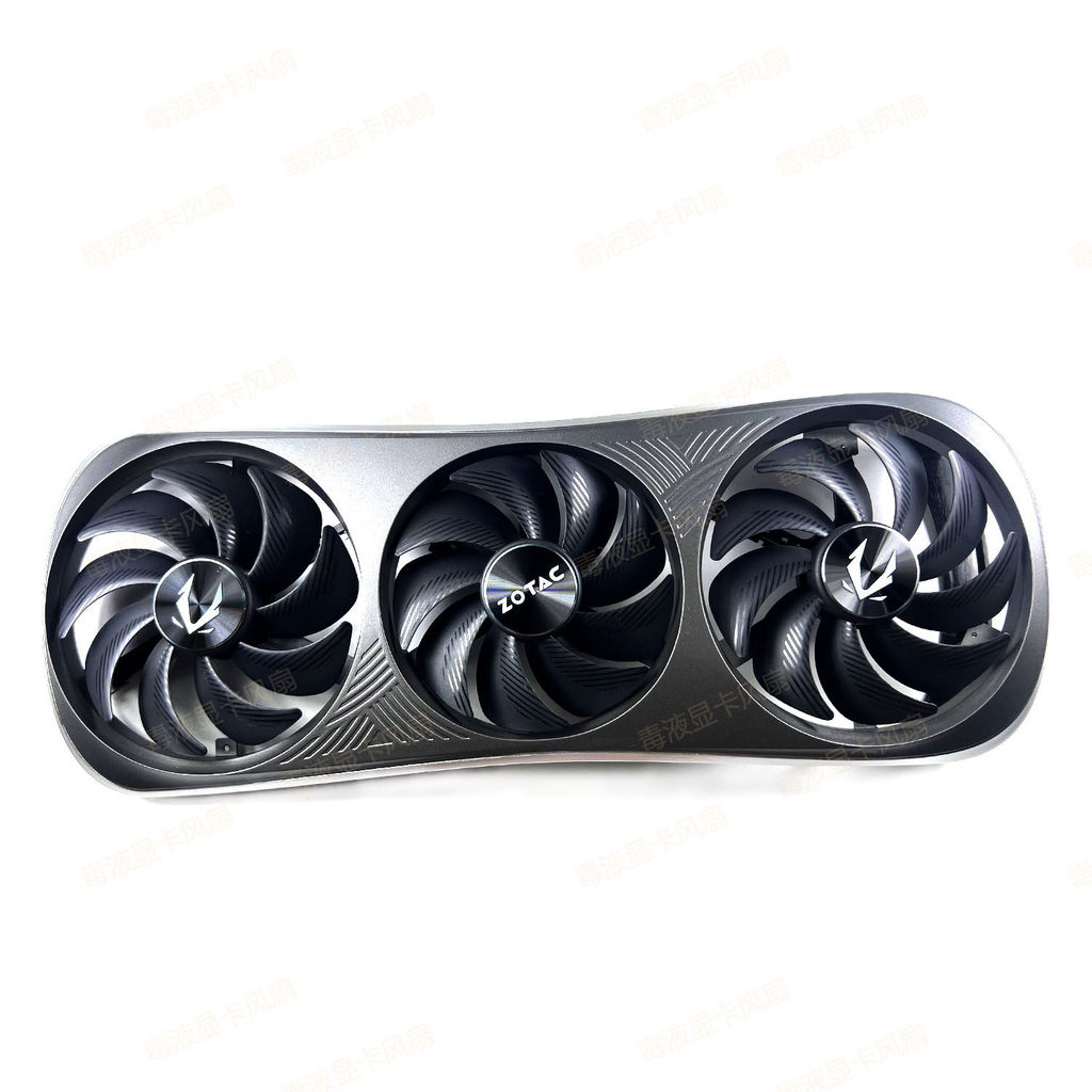 ZOTAC/ZOTAC RTX4090 4090D TRINITY OC กราฟิกการ์ดพัดลมระบายความร้อนเชลล์แผงระบายความร้อน