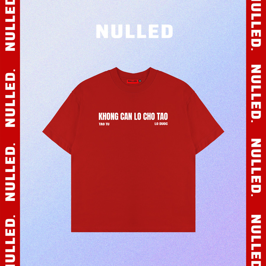 เสื้อยืด Khong lo ได้สําหรับฉัน NULLED cotton | N-T319-N-T00-DO