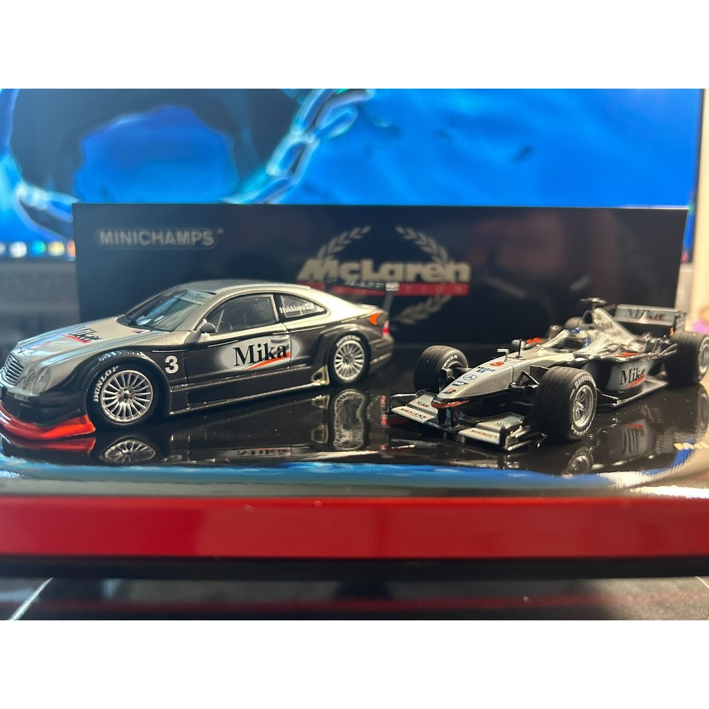 [คลังสินค้าพร้อม 1 ชุด] Mini Cut 1/43 F1 Fleet Huckining mclaren mclaren mclaren m