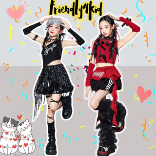 friendly4kid เสื้อยืดเด็กหญิง เสื้อเต้นCoverdance**รอเข้า