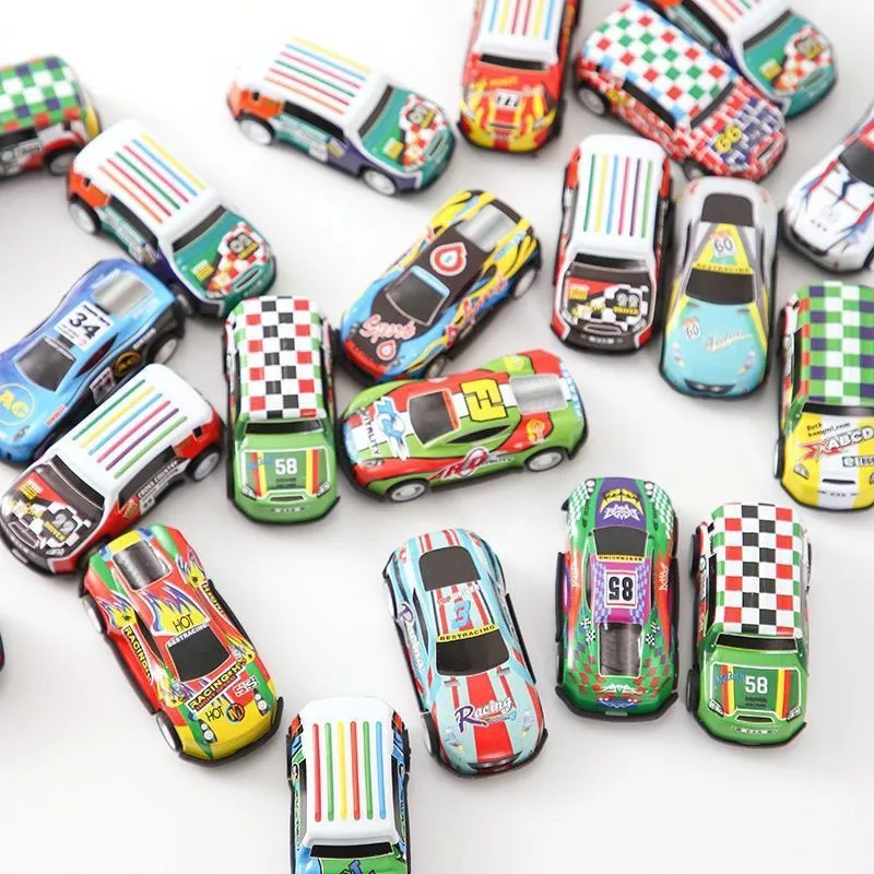 Kids Mini Anti-Collision Racing Car Toy Safe Drop Resistance Vehicle Model Gift Choice For Little Boys