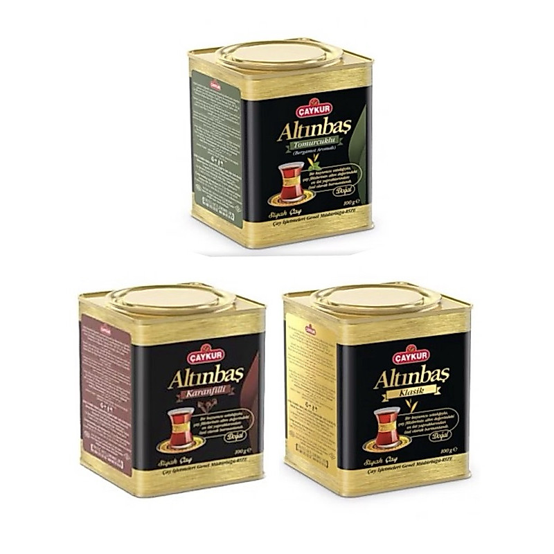 Turkish black tea çaykur altınbaş ชาดำตุรกี classic black tea