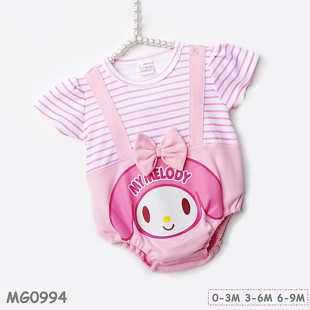 [ พร้อมส่ง ] ชุดเด็ก Bodysuit ลายมายเมโลดี้ My melody