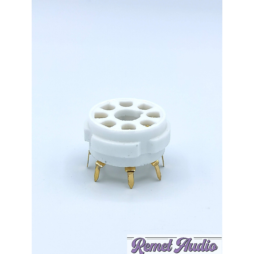 Socket หลอดเซรามิคขาทอง 8 ขา (8 pins)