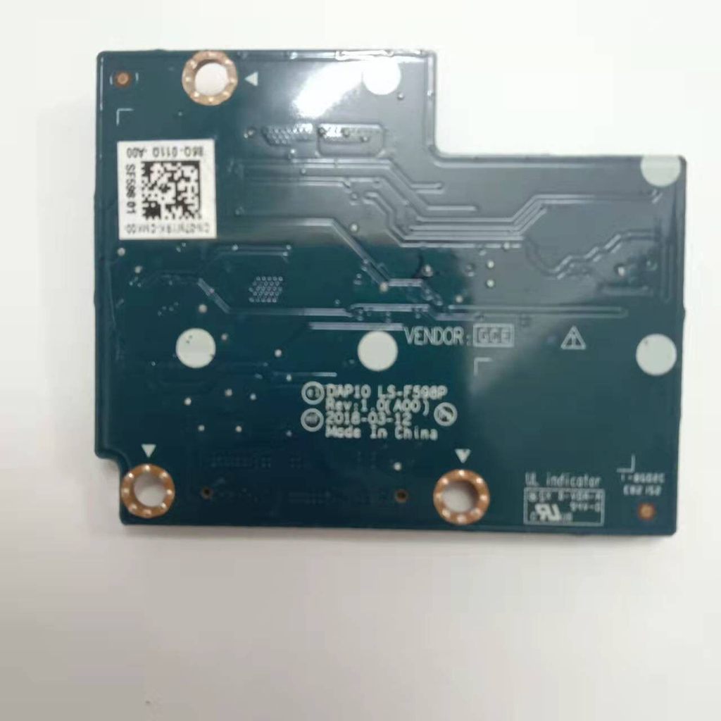 เหมาะสําหรับ Dell Precision 7530 7540 M7530 แบตเตอรี่บอร์ดขนาดเล็ก 07MYRK LS-F598P
