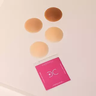 Silicone Nipple Covers โพลีเอสเตอร์ ซิลิโคนปิดจุก 2 คู่ 4โทนสีผิวให้เลือก