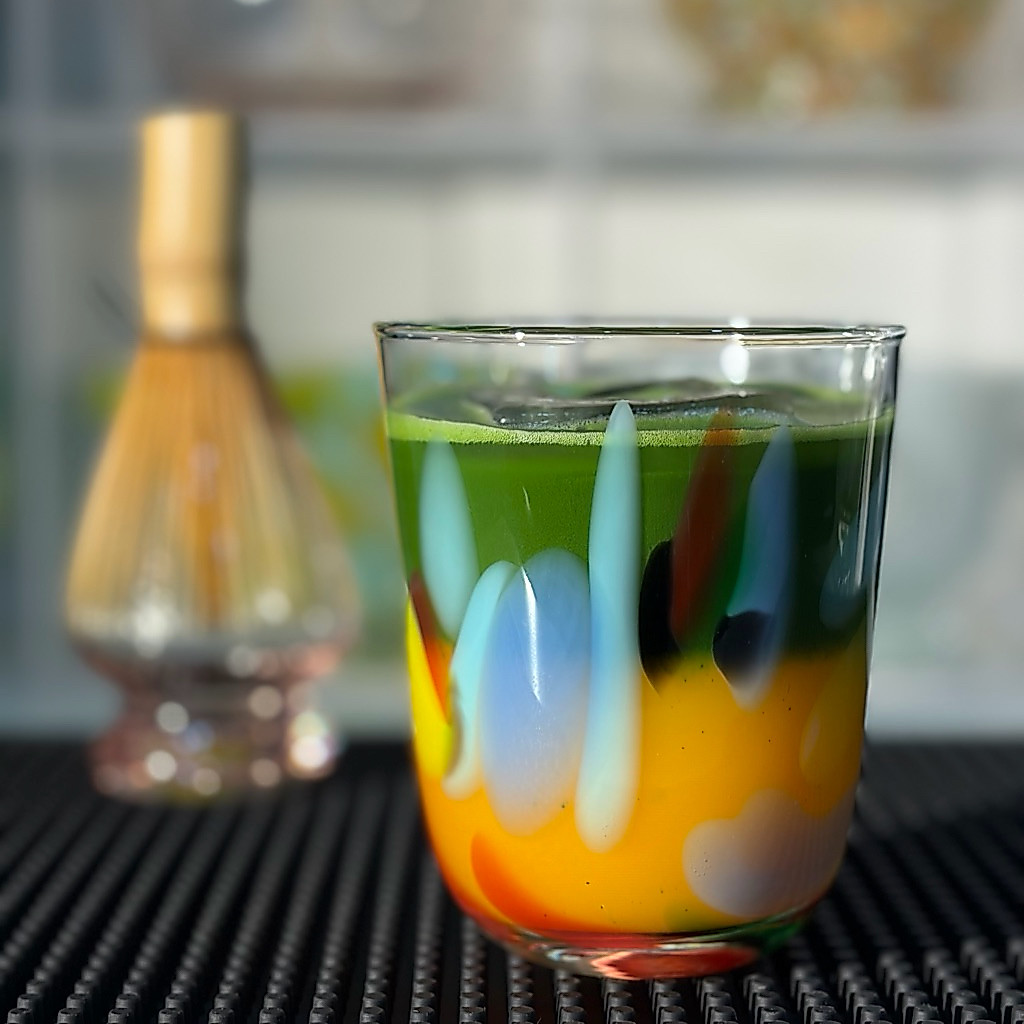 klart handmade glass แก้วแฮนเมดสีสันสดใส 300/370 ml.