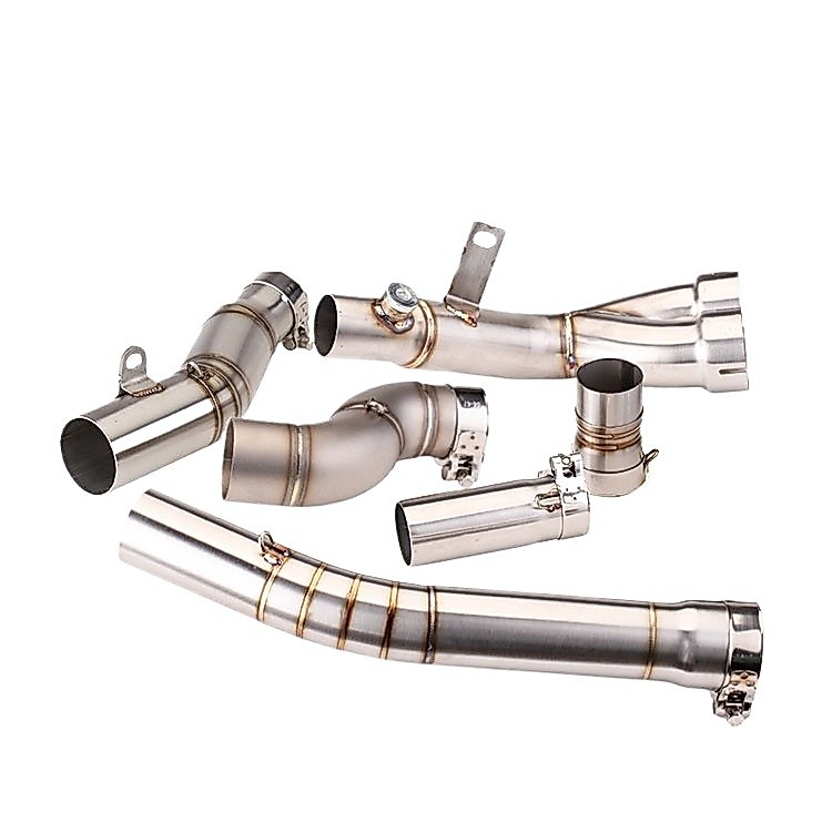 Slip-on Mid Pipe Link Fitment สําหรับ Yamaha R6 1998-2021 การปรับเปลี่ยนระบบไอเสีย